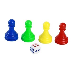 1 sæt farverigt puslespil plast skakbrikker terninger sæt legetøj til børn slange skak flyvende skak brætspil fest spil tilbehør: Default Title