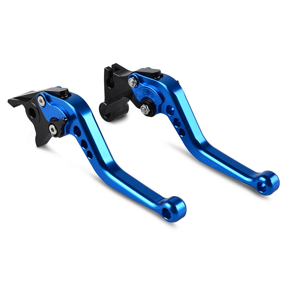 Motorcycle Brake Lever Clutch Lever For Suzuki GSX1300R Hayabusa: blue Short