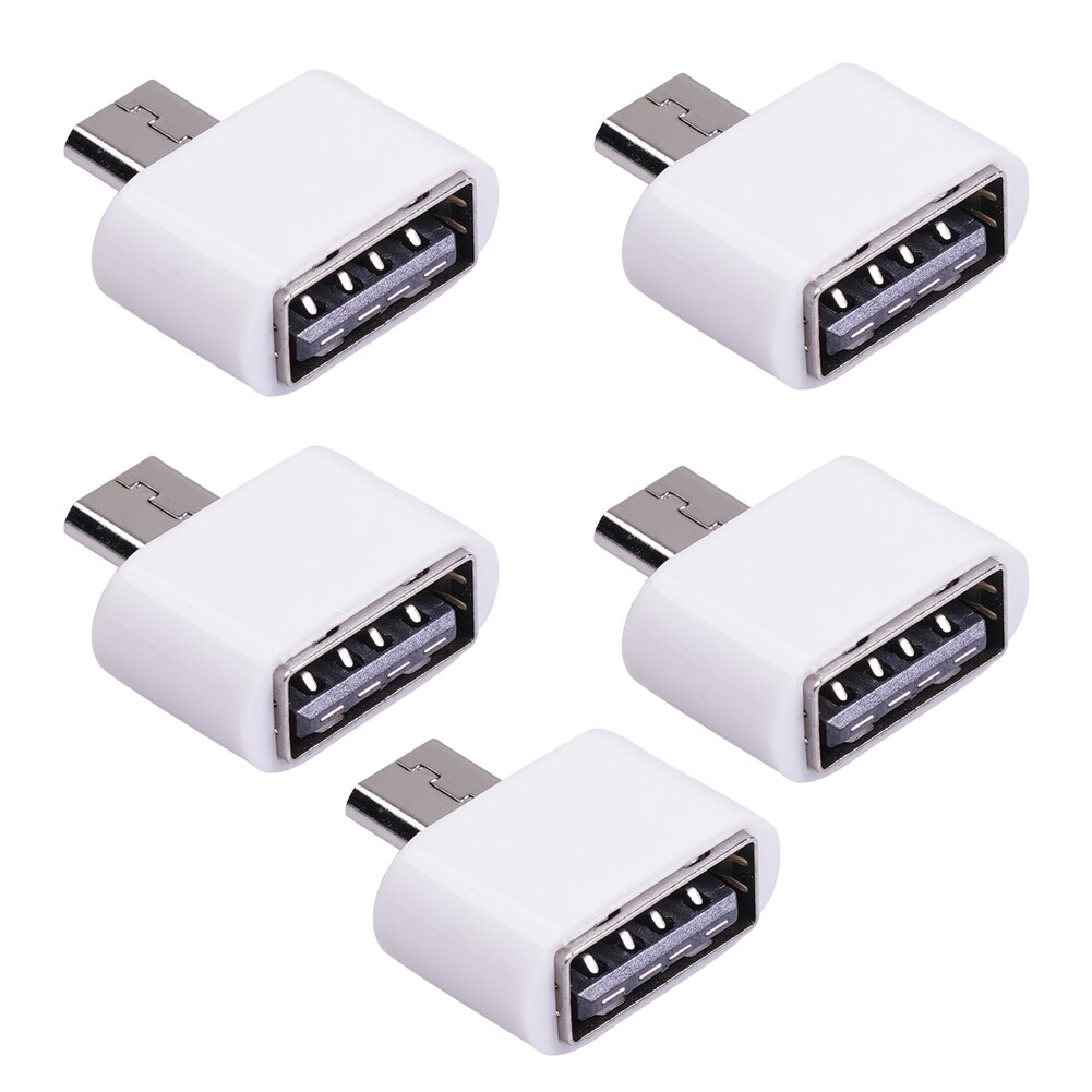 6 optionen: schwarz-weiß-abs-usb-konverter, micro-usb-kabeladapter, usb- 2.0 to- usb-otg-konverter für maus, tastatur und gaming-zubehör
