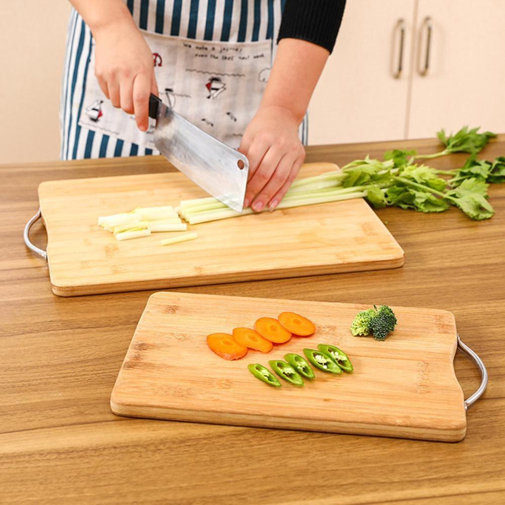 Thicken Cutting Boards Nature Chopping Board Bamboo Chopping Kitchen Tool Block Kitchen Board Cutting Wooden For The St K7Q2