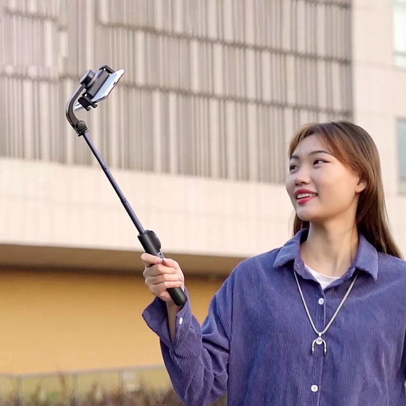 Palo Selfie estabilizador Xiaomi, trípode Bluetooth con botón inalámbrico, obturador para Xiaomi, Huawei, iPhone, iOS, Android, palo Selfie