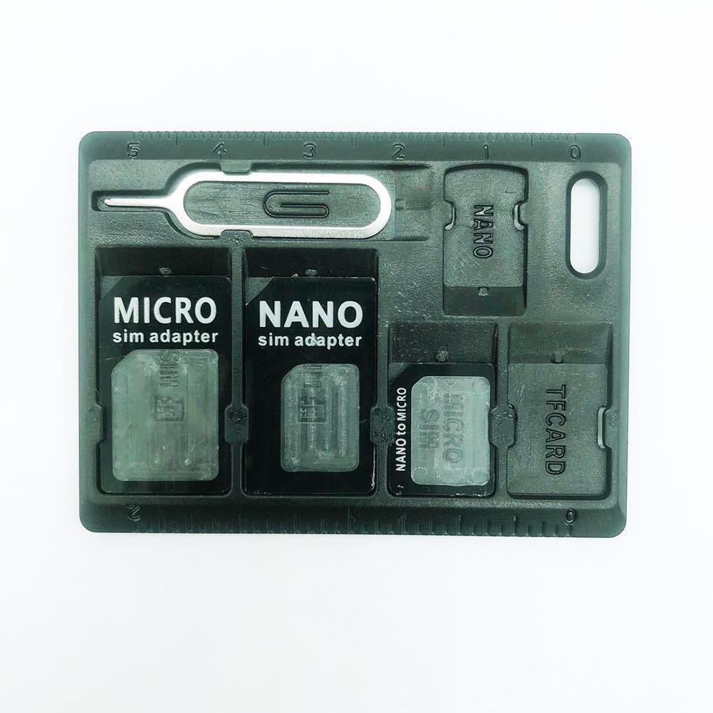Portable Memory Card Case, SIM Card Holder, Universal Mobile Travel Phone Needle Card-taking Suit Restore, Universal Q3H1