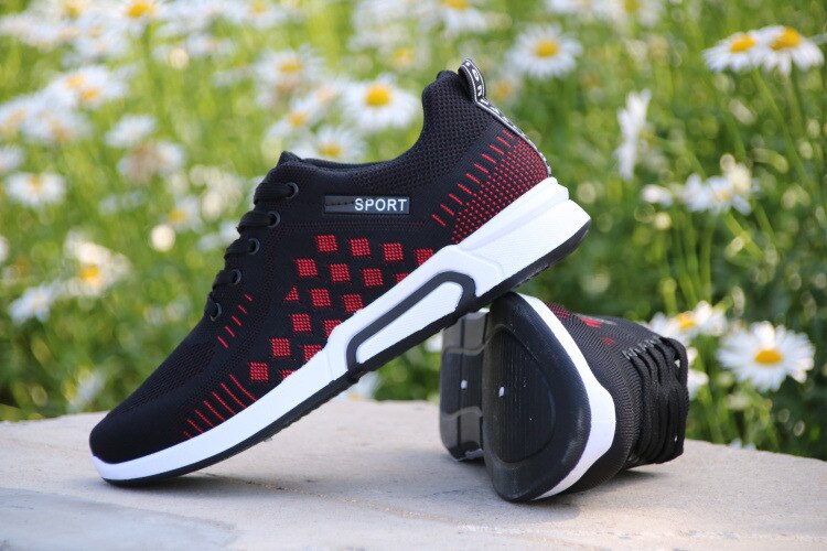 Ademende Casual Schoenen Mannen Beweging Tij Schoenen Studenten Stencil Schoenen Wilde Sneakers Mannen Sportschoenen Canvas