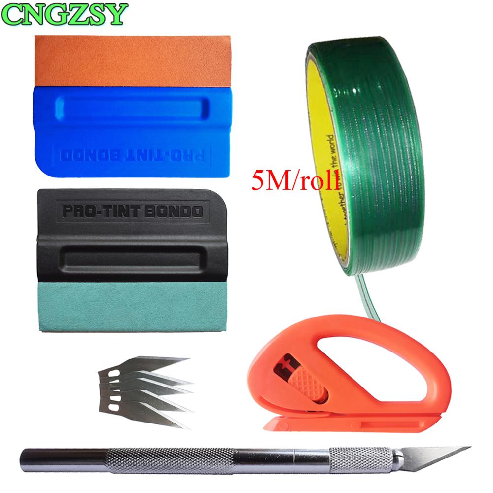 Knifeless Tape Line Finish Line Vinyl Warp Cutting Tape Vinyl Wrap Application Tool Kit Window Film Tint Tools Set K113