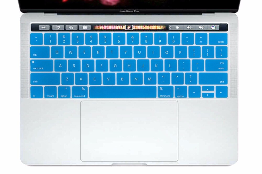 Silicone Keyboard cover Protector for MacBook Pro with Touch Bar Version / Model A1706 A1707 A1989 A1990 13 15