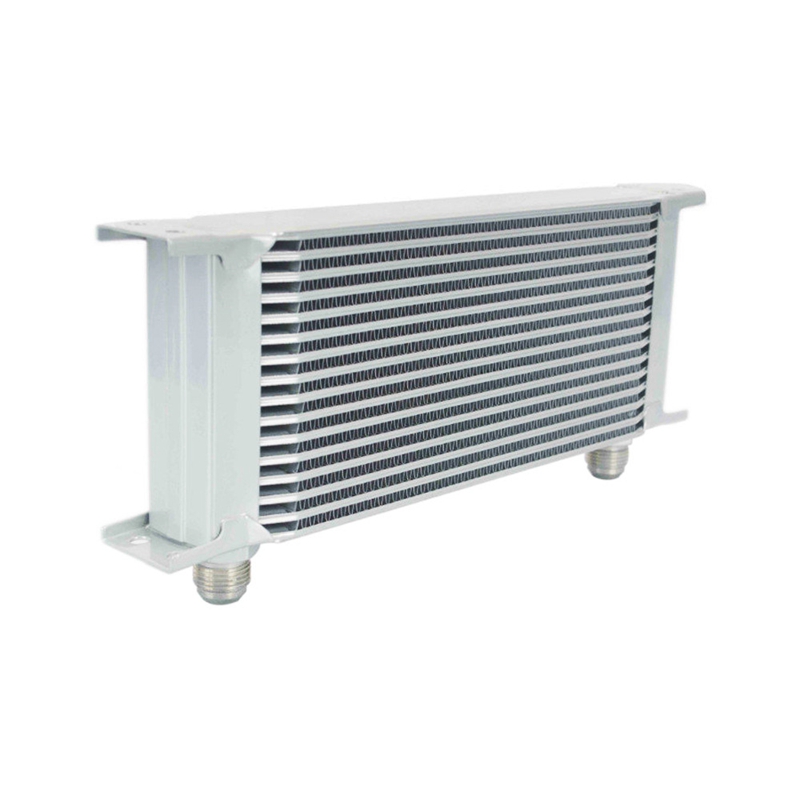 British Type 16-Row Oil Cooler / AN10 Car Fuel System Cooler 25 Layers