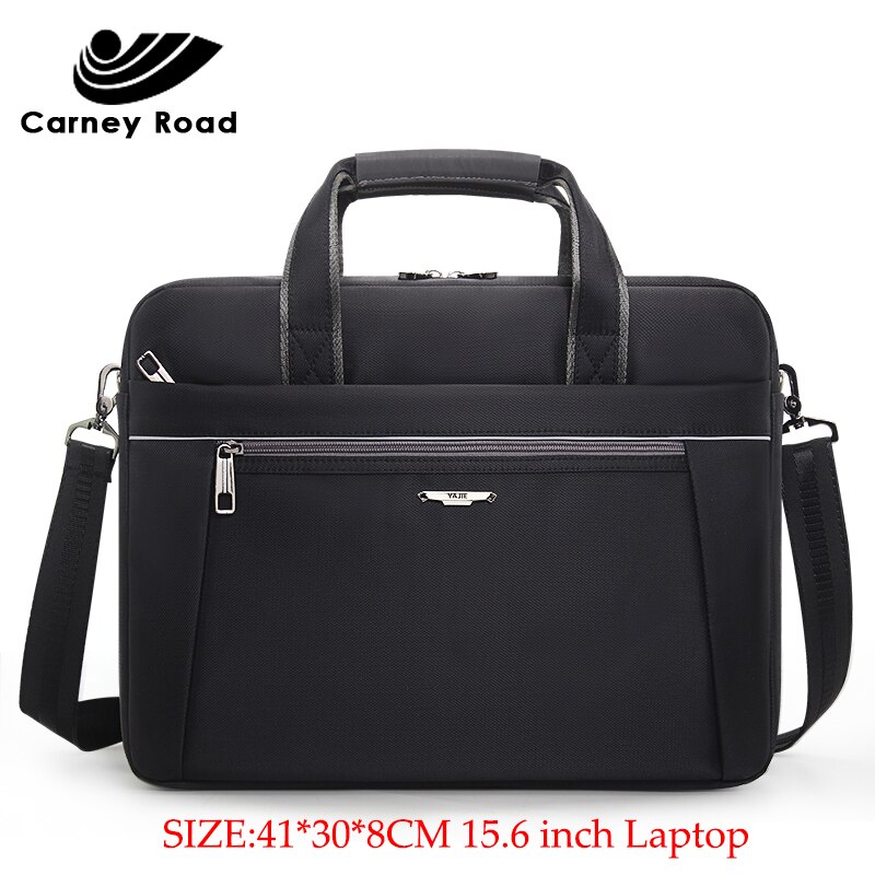 Beroemde Oxford Waterdichte Business Mannen Briefcase Casual 15.6 inch Laptop Tas Document Office Mannen Handtas Schoudertas