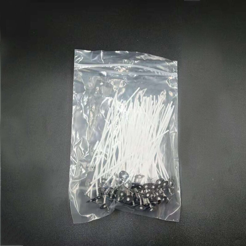 50 Stck DIY Rauchfreien Wachs Docht Dicht Gewebt Wachs Docht Mit Kerze Docht Butter Docht