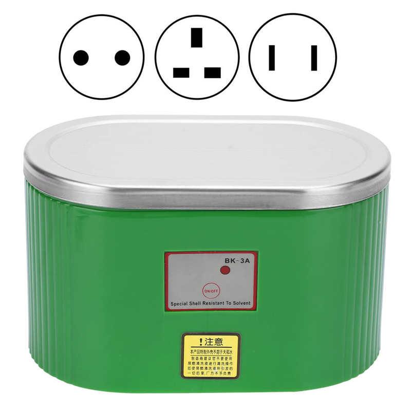 Ultrasonic Washing Machine High Power for Jewellery Watches Cleaner 0.4L BK-3A AC Ultrasonic Cleaner