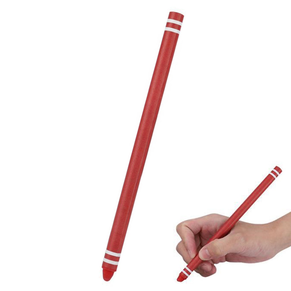 Universal Capacitive Stylus Drawing Pen For Smart Phone Tablet PC Computer Silicone Tip Touch Screen pen: Red