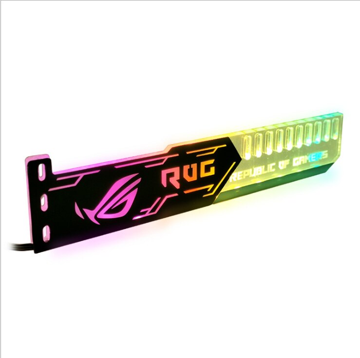 COOLMOON Computer Case RGB Decoration LED Srip / PSU Panel / Fan Cover / GPU Support / RGB Controller 5V ARGB