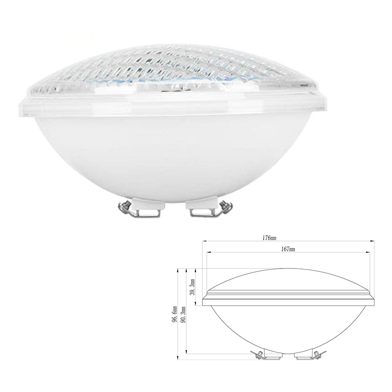 LED Underwater Swimming Pool Night Lights Pond Outdoor Lighting Lamps 12V PAR56 RGB Spotlight Warm Cool White Blue Waterproof