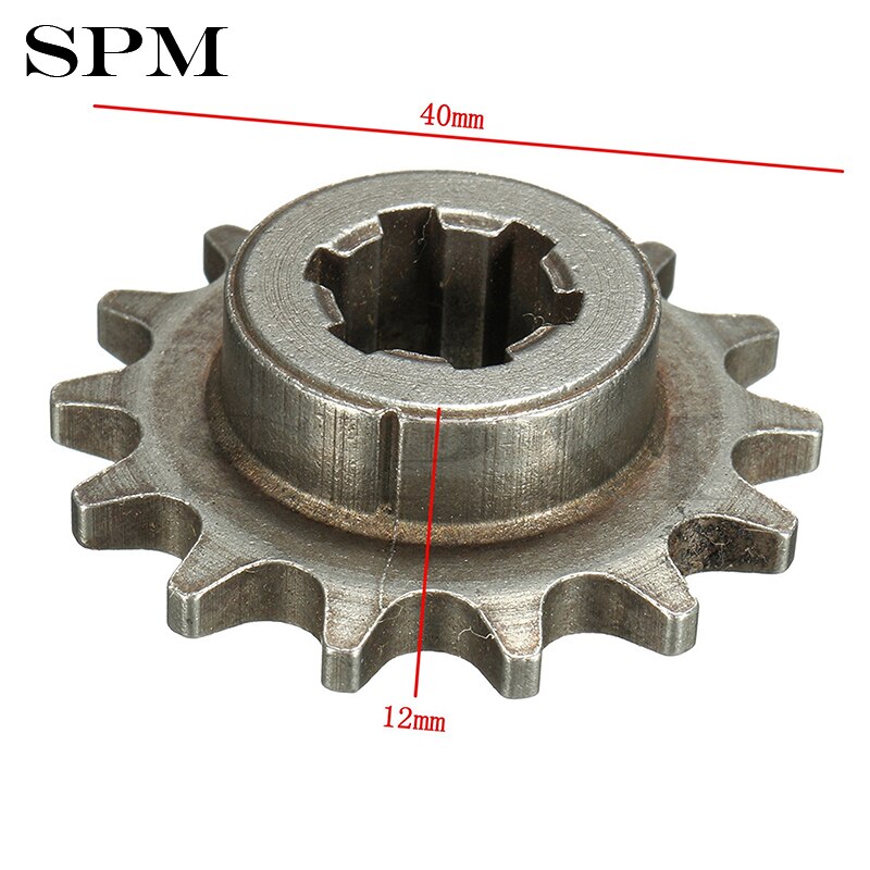 T8F 8mm 11/14/17 Tooth Front Pinion Sprocket Chain Cog Mini Moto Dirt Bike