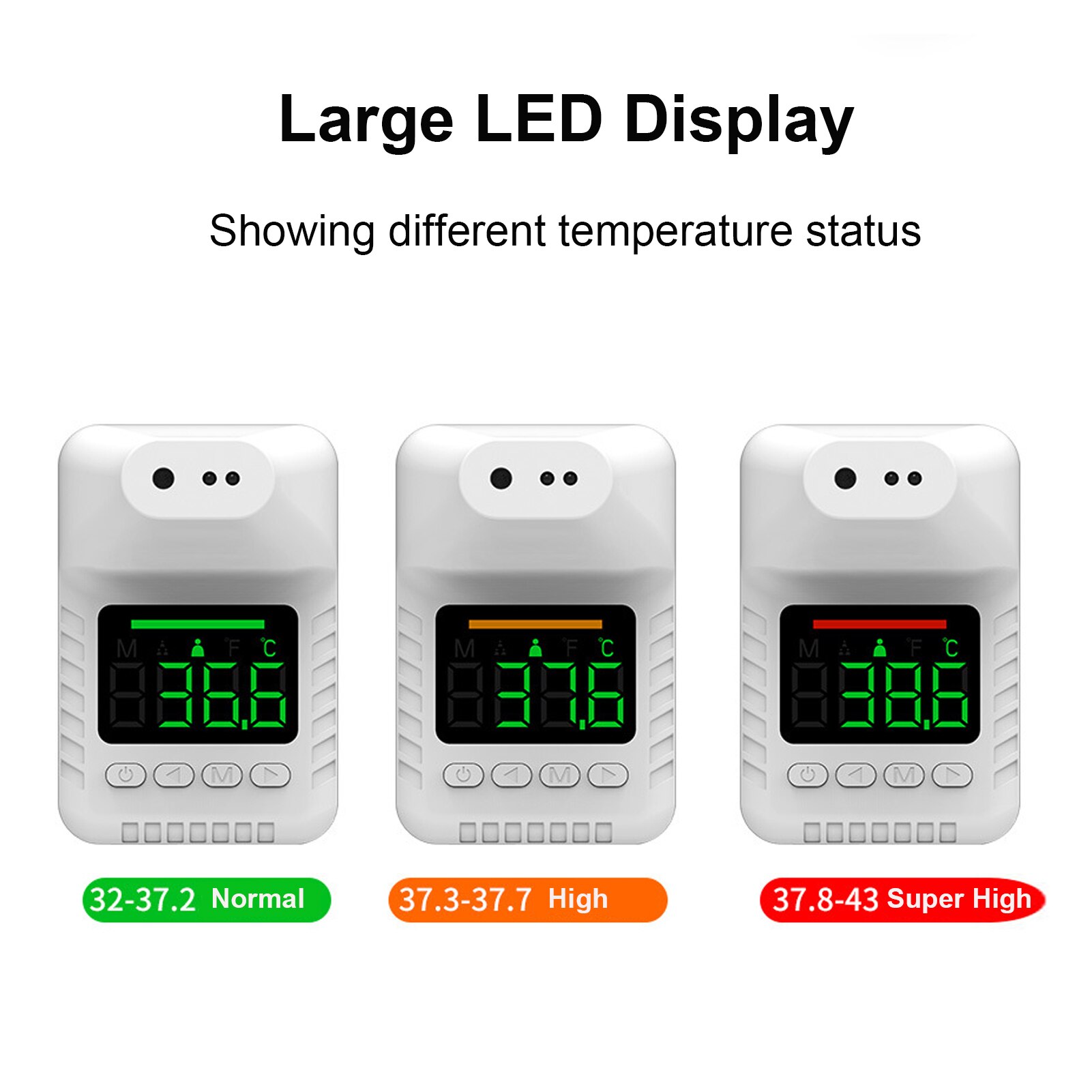 Digital thermometer infrared Non-contact Thermometer Forehead Temperature Measurement Meter for Adults Kids