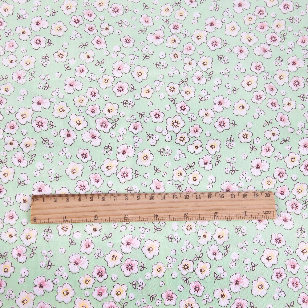 50*145cm Geometric Flower Patterns Printed 100% Cotton Fabric For DIY Handmade Projects Home Events,1Yc3457: 1061221005