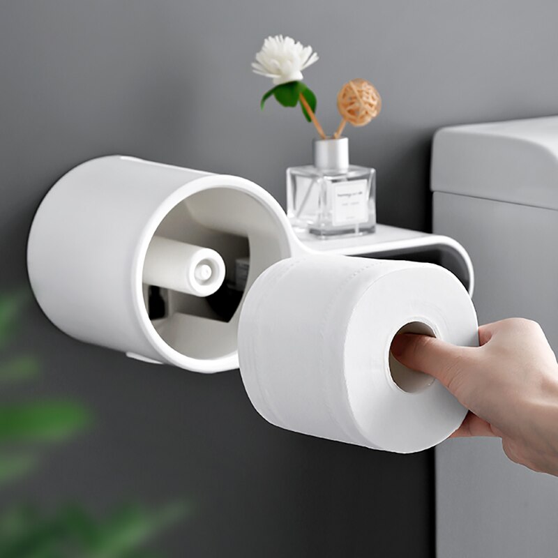 Wasserdicht Wc Spender Wc Papier Halfter Schlecht Papier Gewebe Kasten Zauberstab Rolle Papier Lagerung Kasten Schlecht Zubehör