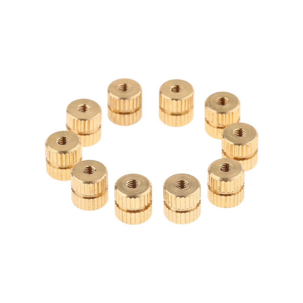 Set of 10pcs Tenor Horn Key Button Piston Value Cap Screws Musical Parts