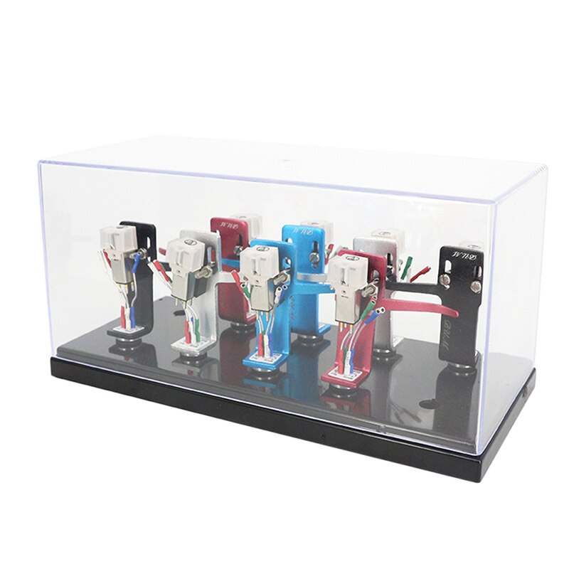 Universal Headshell Cartridge Keeper Phono Acrylic Shell Case Box Stylus Holde