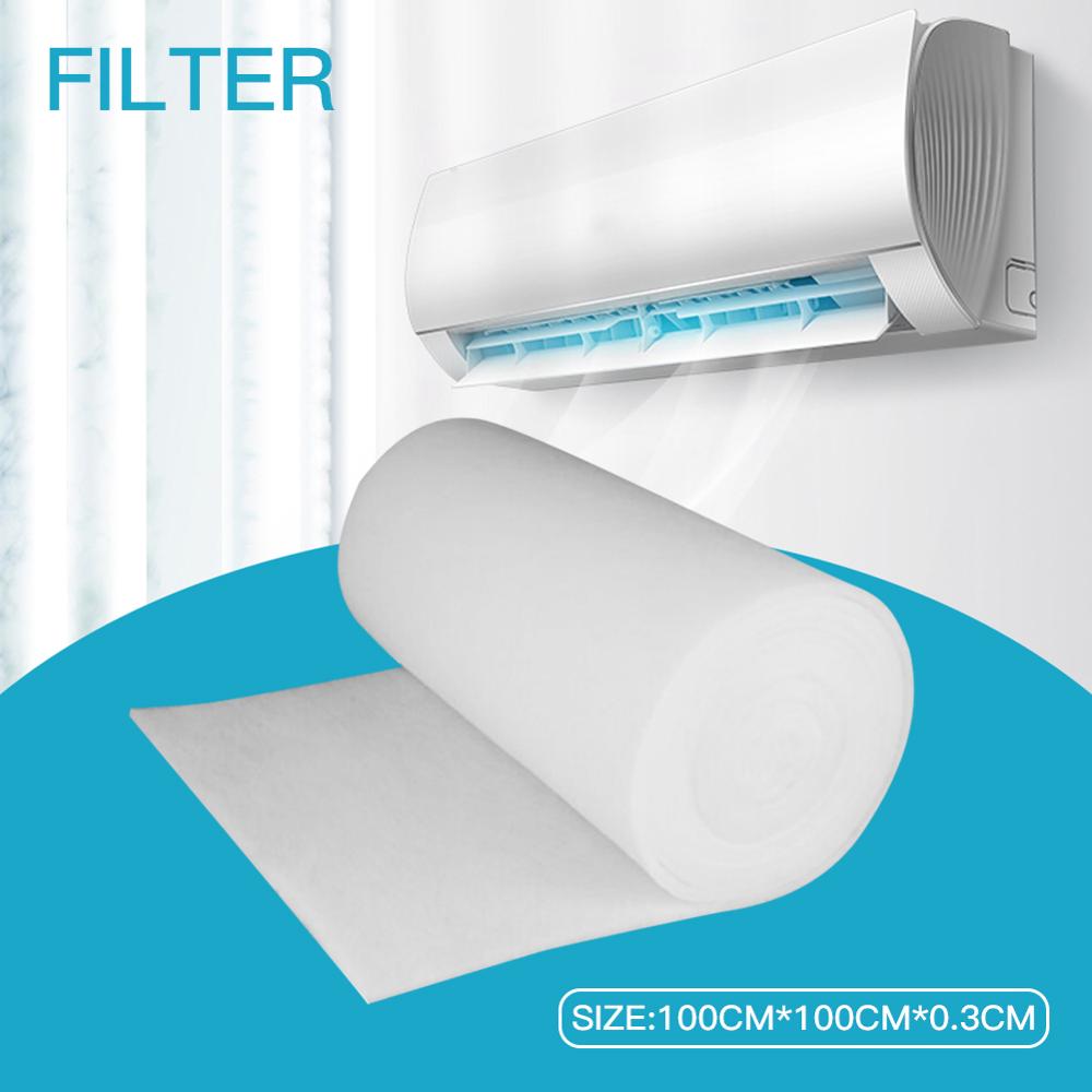 filtro aire acondicionado aire acondicionado filtro El más filtro de aire acondicionado de carbón activado separador de repuesto purificador de agua de ventilación prefiltro de polvo 100x100x0.3cm: 100 x 100 x 0.3cm