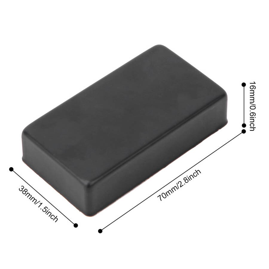 Vervangende onderdelen voor snaarinstrumenten dubbele pickup cover messing mat elektrische gitaar muziekinstrument accessoires voor