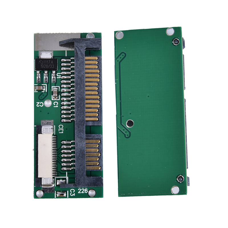 1pc 24-Pin ZIF to SATA Adapter Converter Connector Card
