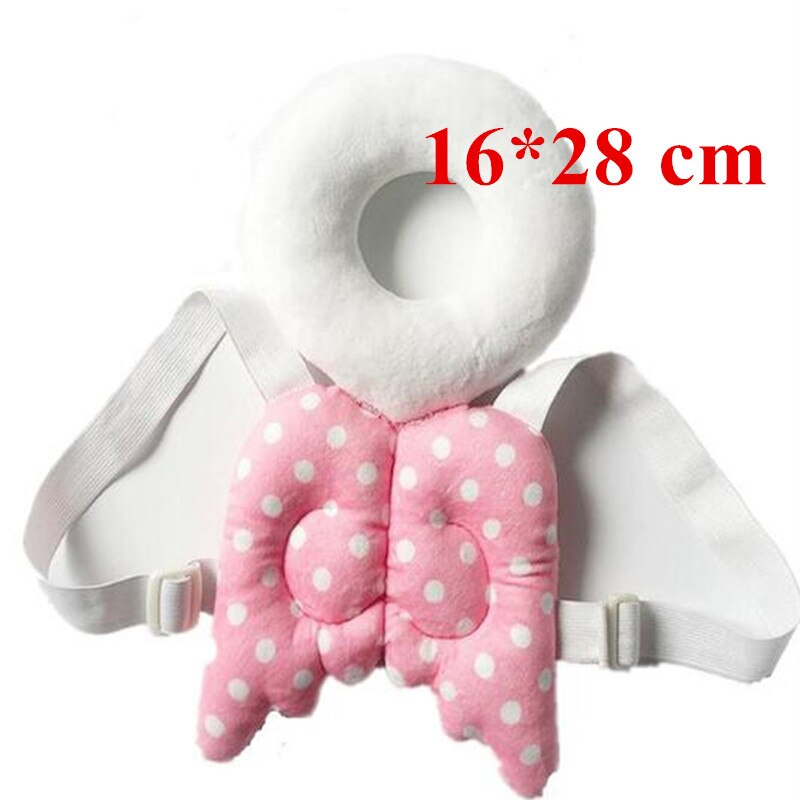 Baby Hoofdbescherming Pad Peuter Hoofdsteun Kussen Kindje Nek Leuke Dier Grote Size Verpleging Weerstand Kussen 40% Off: Pink S