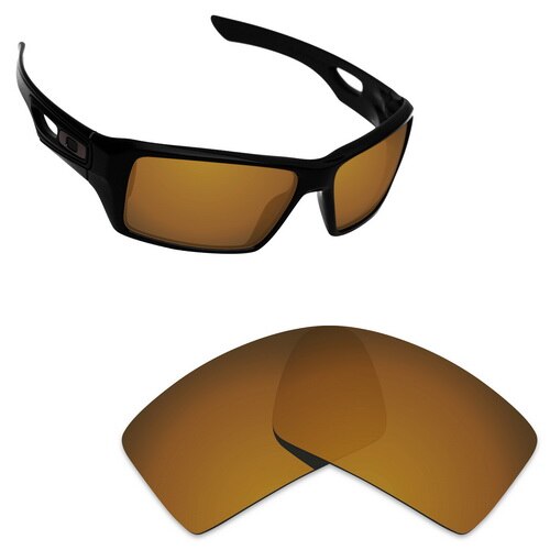 ToughAsNails Polarized Replacement Lenses for Oakley Eyepatch 2 Frame - Varieties: Peach Gold