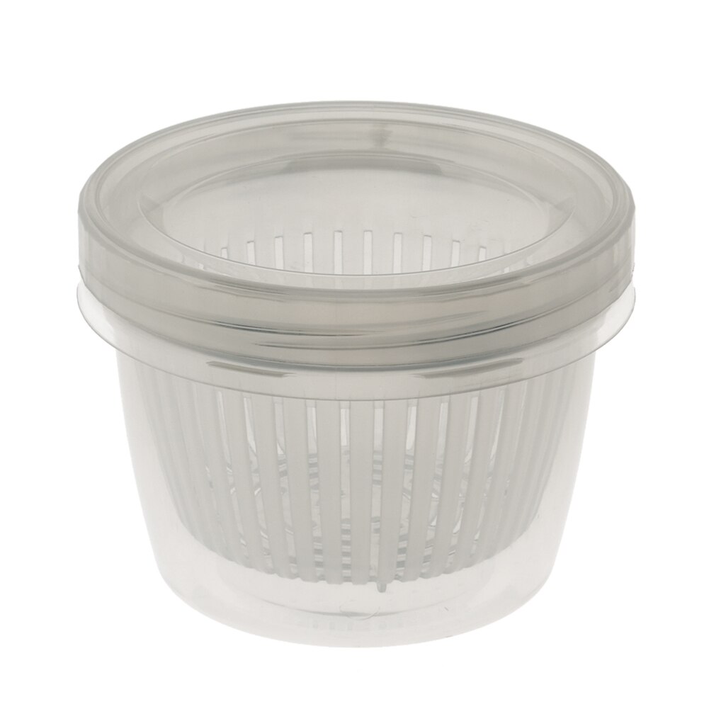 Drain Sealed Ginger Container Crisper Debris Fridge Storage Boxes Tray Refrigerator Organizer Kitchen Fridge Storage Box