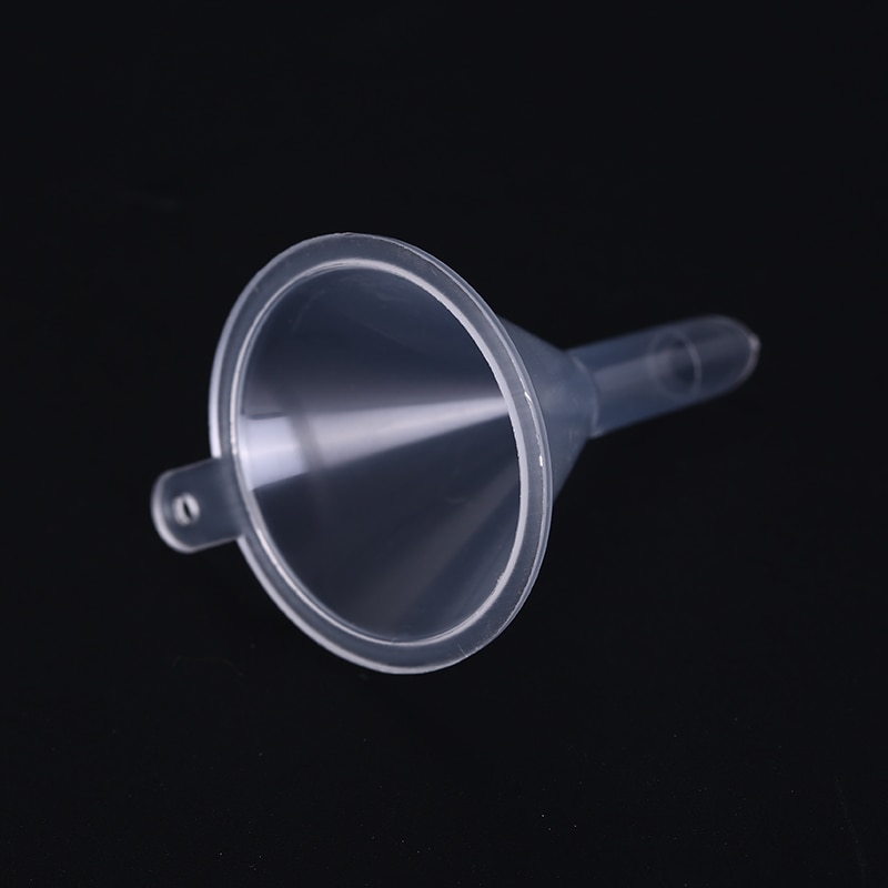 12pcs/set Small Funnel Clear Mini Funnels Packaging Travel Tools for Empty Bottle Filling Perfumes Essential Oils Aromatherapy