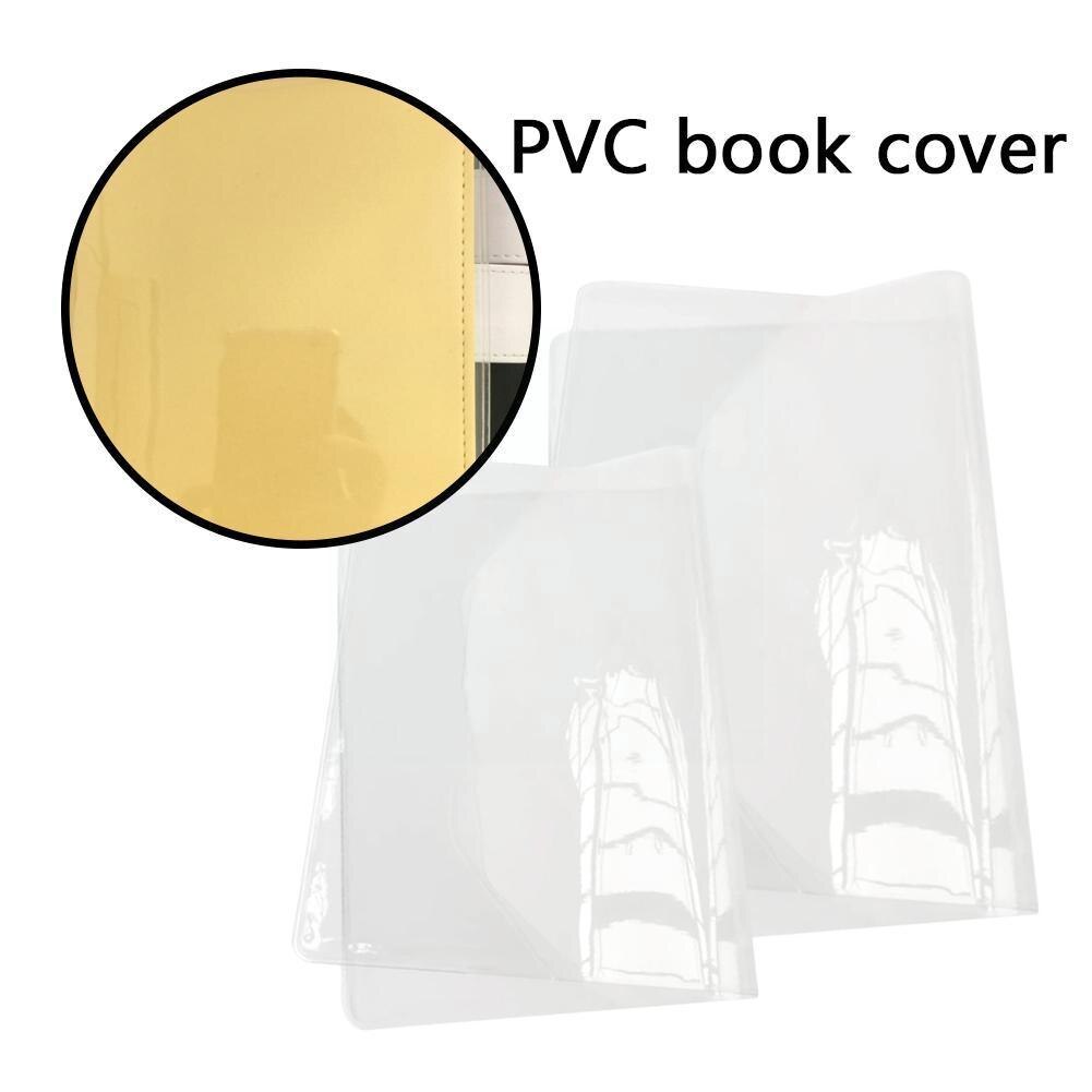Pvc Notebook Protect Sheath A5 A6 Book Cover Frosted Cover Cover Waterproof Book Non-slip Transparent Book Student Self-adh Q9z7