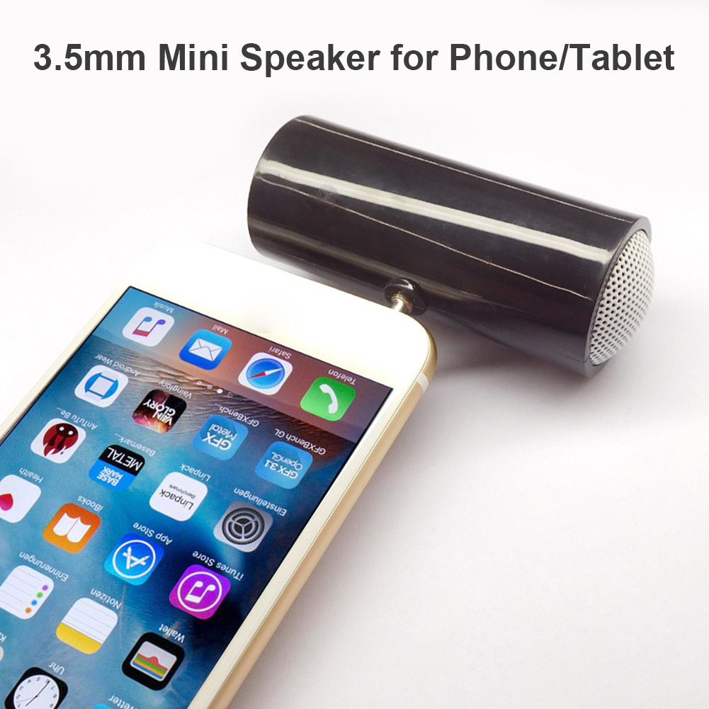 mini przenośny głośnik liniowy telefon zewnętrzny głośnik z wtyczką TRS 3.5mm dla iPhone iPad android Smartphone tablet głośnik