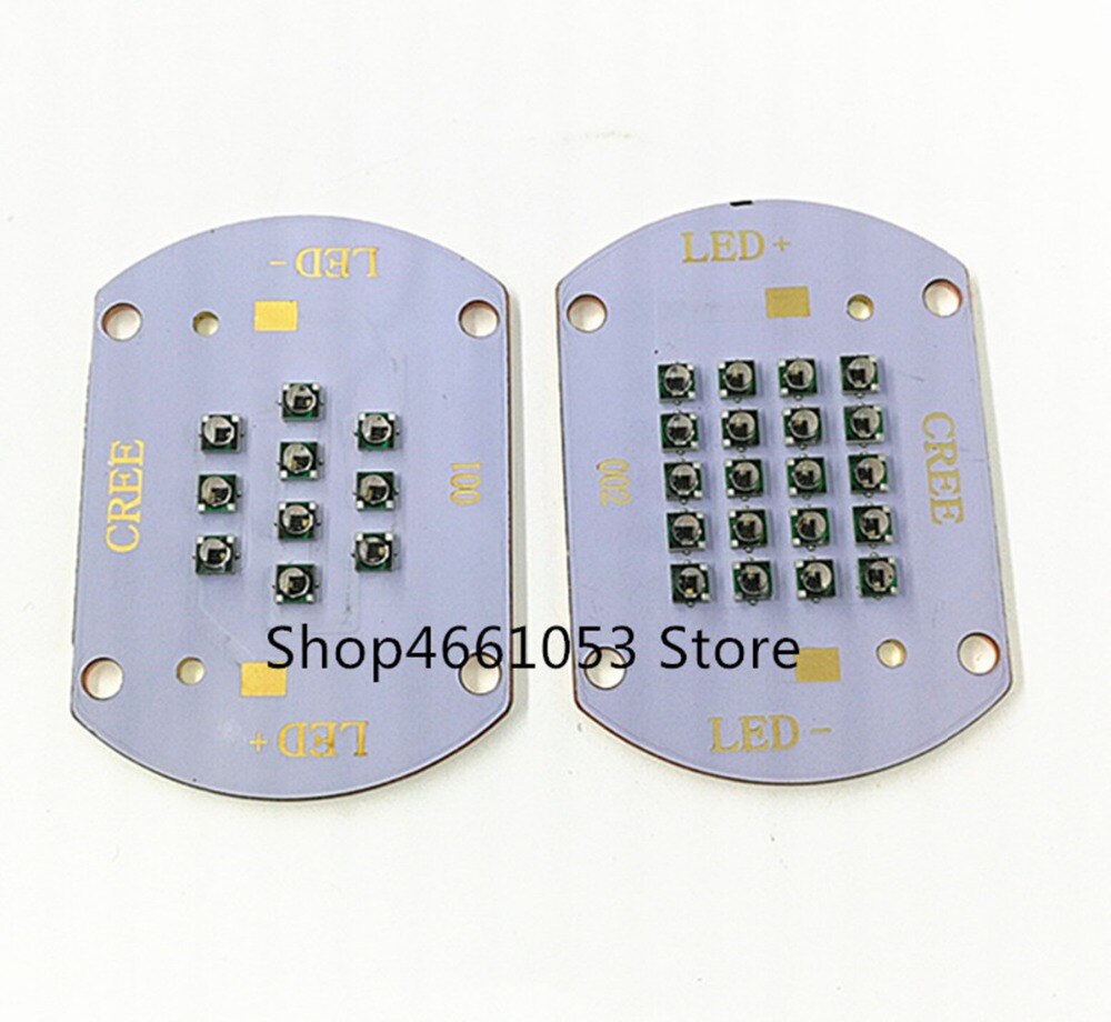 10W 20W 3535 Infrared IR 850nm 60 degree beaming angle 20-Chip High Power LED Emitter Light 700mA Aluminum or Copper PCB