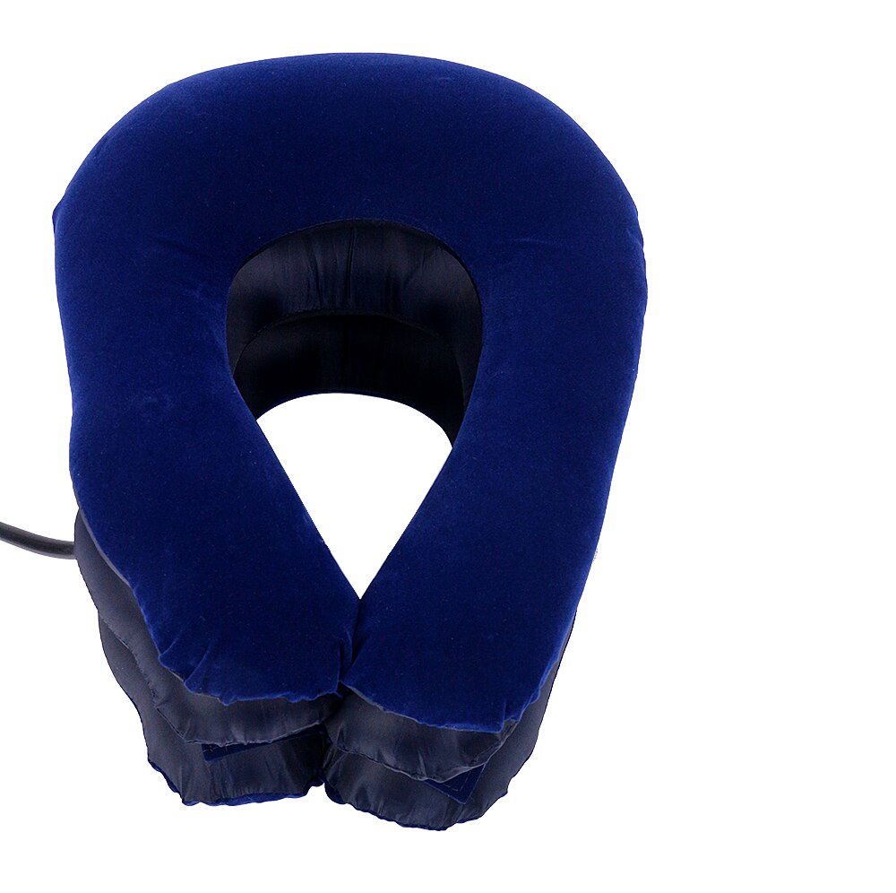 Inflatable Neck Brace Massager Cervical Pillow Device Air Traction Therapy