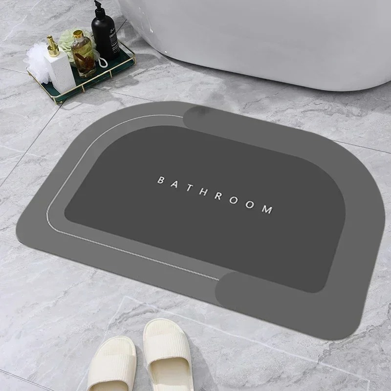 Super saugfähige bat matten schnell trocknender Schlecht teppich rutsch eitern Toiletten bereich Eingang Fuß polster Heimat Küchen tür dekorativer Teppich: Lila