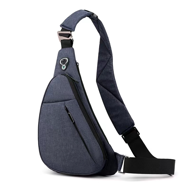 Sling Bag - Anti-diefstal Crossbody Schoudertas voor Heren en Dames Sling Chest Crossbody Tas voor Reizen, Sport, Werk Casual Dagrugzak: royal blue