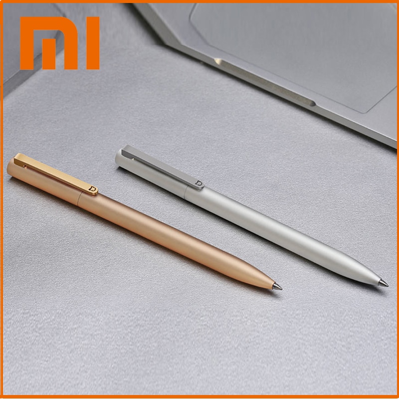 Originele Xiaomi Teken Pennen Mijia Metalen Balpen 0.5Mm Zwitserland Refill Japan Zwarte Inkt School Briefpapier Ondertekening Pennen