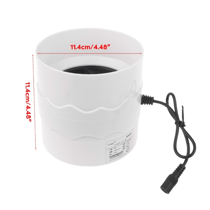 Wentylator kanałowy 110mm, wentylatory wyciągowe, wzmacniacze wentylacyjne, filtr robić kanału, 7W