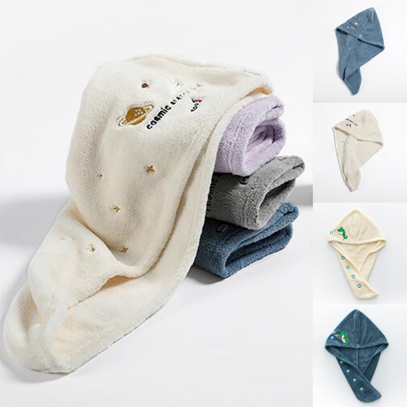 Haardroogkap, sneldrogende handdoek, microvezel handdoek, muts, superabsorberend, tulband, hoofddoek, dameskap voor lang haar, droogkap, mutsen