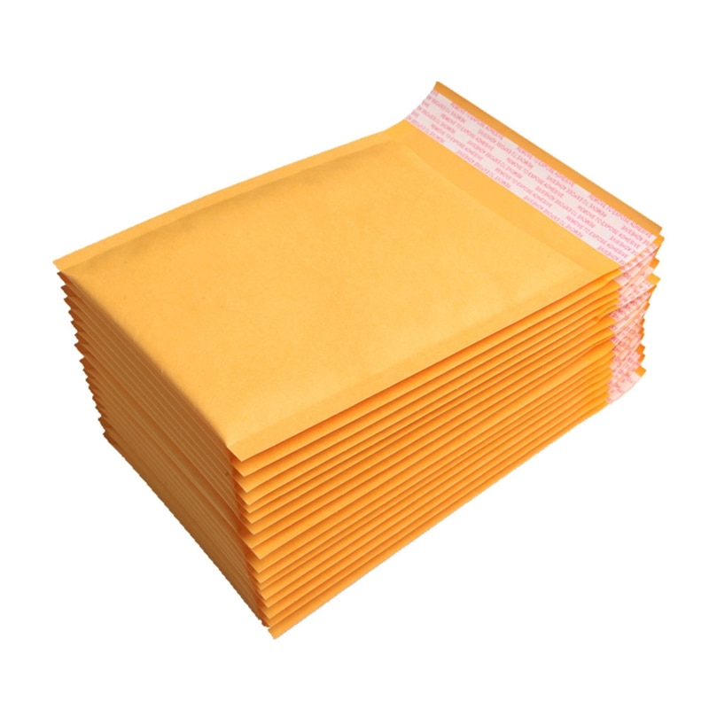 50 Pack White Bubble Mailers 8.5X12 Inch Poly Padded