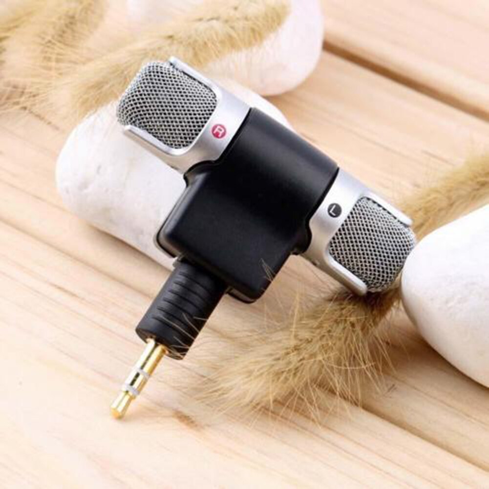 3.5MM ECM-DS70p Mini Microphone Electret Condenser Stereo Mic Music Player for sony 5s 6 6S plus Sansumg Table PC and More
