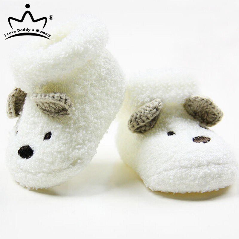 Leuke Baby Sokken Cartoon Dieren Peuter Jongens Meisjes Sokken Herfst Winter Warm Anti Slip Vloer Sok Badstof Handdoek Sokken