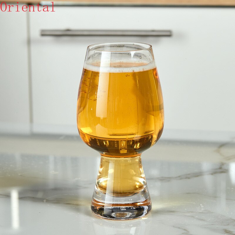Art 500ml Craft Beer Steins Mug Personality Glasses Bar Goblet Lead-free Crystal Glass Wheat Beer Glass Cup Drinkware