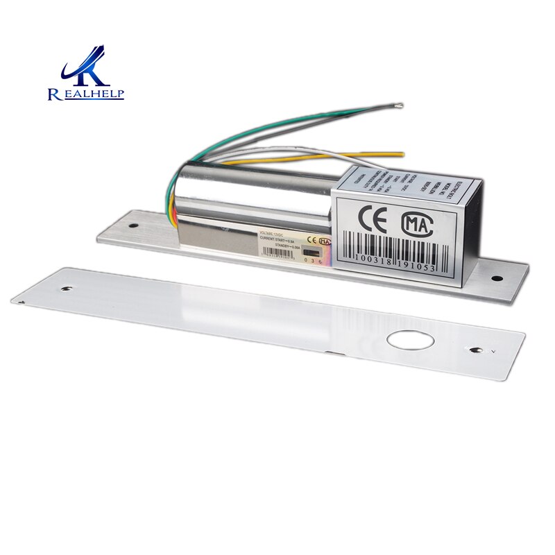 Low Temperature Auto Electric Door Locks with Timer 5 wires Electronic Dropbolt Lock with Door Sensor