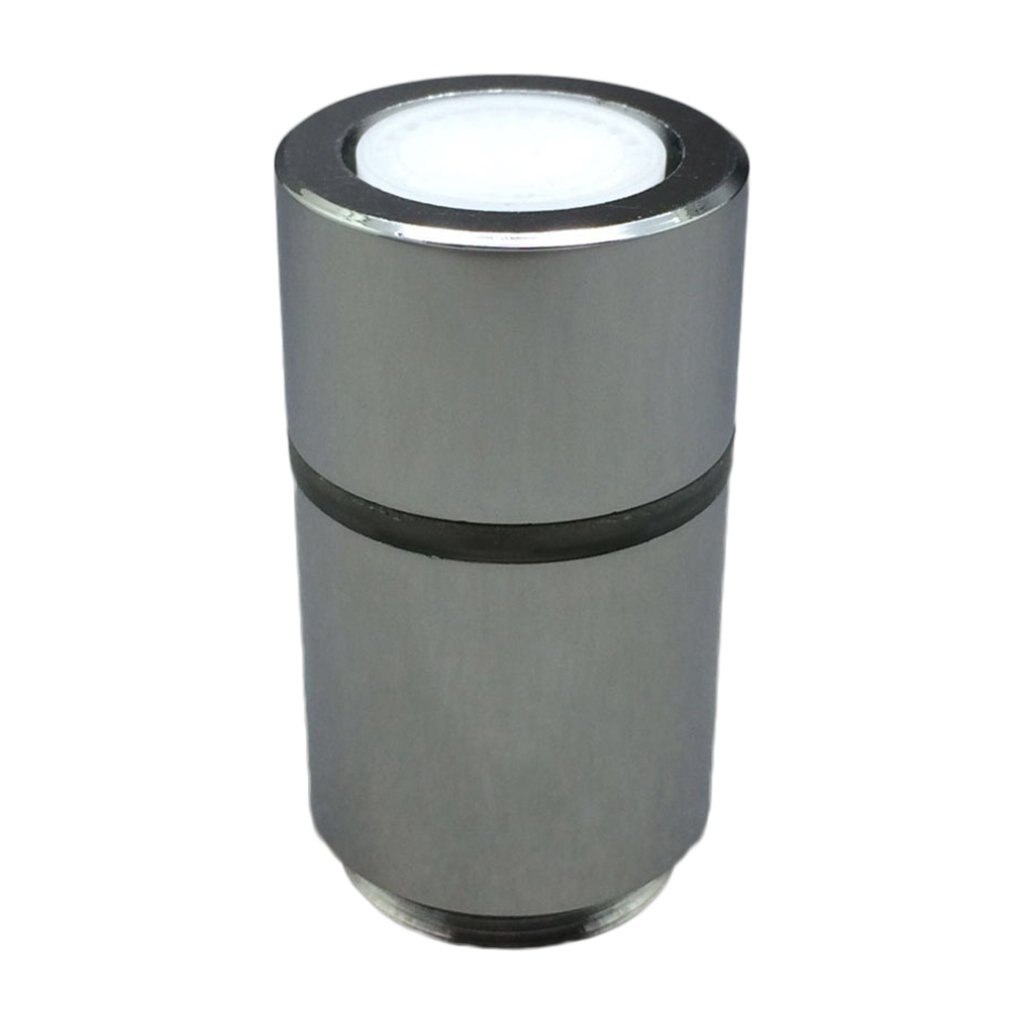 Sdf 2-c3 led kraanverlichting volledig koperen bubbler kleurrijke lichtgevende kleur temperatuurregeling driekleurige spatbescherming: Monochroom