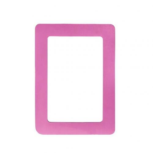 Mini cadre Photo magnétique Rectangle 5/6/7/8/10 pouces | Cadre Photo magnétique, cadre Photo magnétique, bricolage, réfrigérateur, décoration murale, Bar café maison, accessoires: Pink 7 Inch