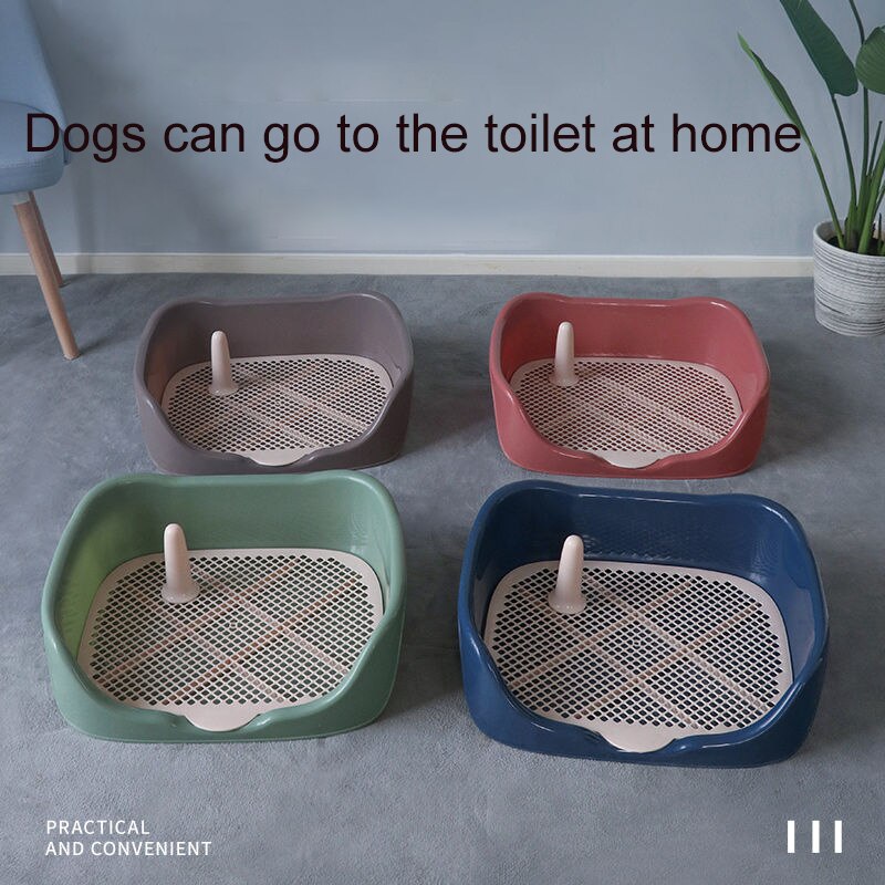 2 Size Draagbare Kat Hond Wc Plastic Training Kitten Konijn Doggy Potten Wastafel Voor Pet Puppy Indoor Poepen Benodigdheden Product