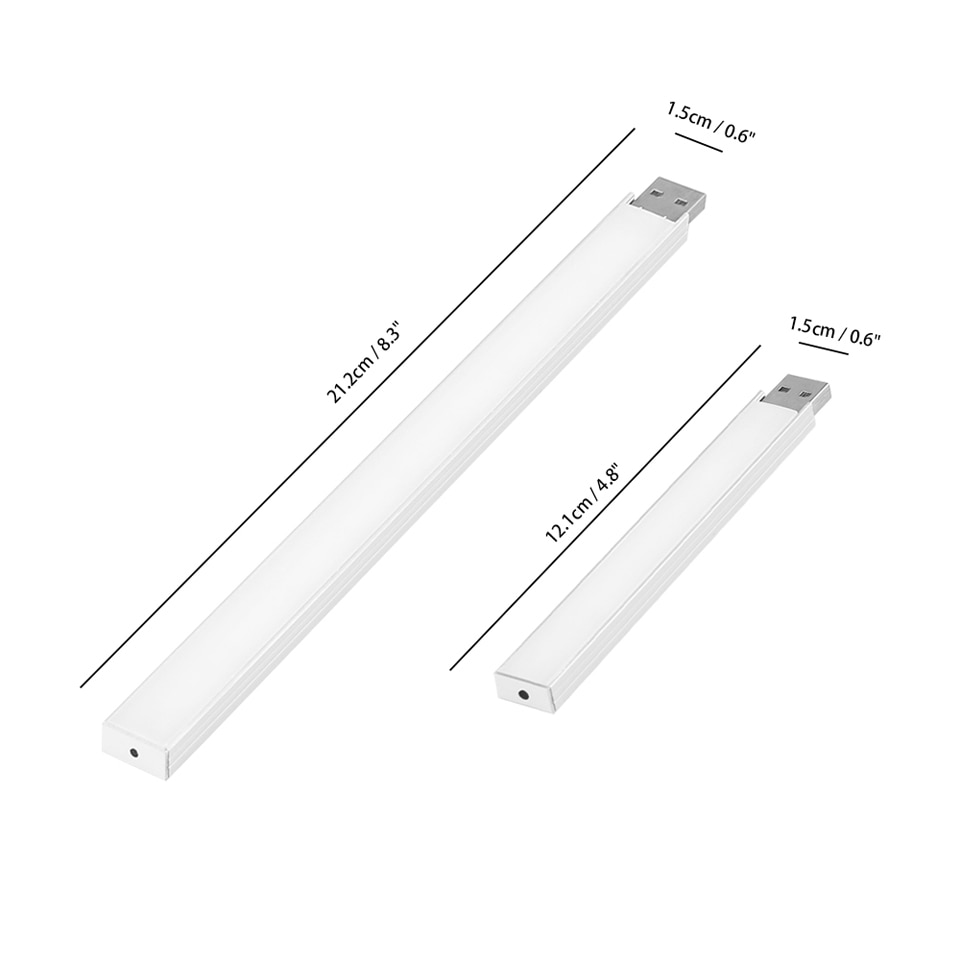 Led kweeklamp met volledig spectrum, rode en blauwe led-balkverlichting , 5w 3w voor op het bureau, planten, bloemen en usb-  dc5v