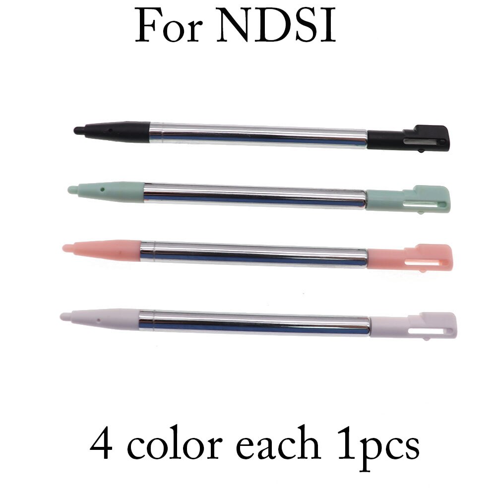 TingDong Retractable Metal Touch Screen Stylus Pen Set For Nintend For 3DS XL 3DS For Nintend NDSi NDSL Gaming Accessory: E