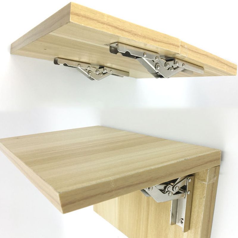 1Pc 90/180 Grad Frühling Klapp Möbel Scharnier See-freies Scharnier Faltbare Schreibtisch Stuhl Brücke Scharniere Hardware- Zubehör Teile
