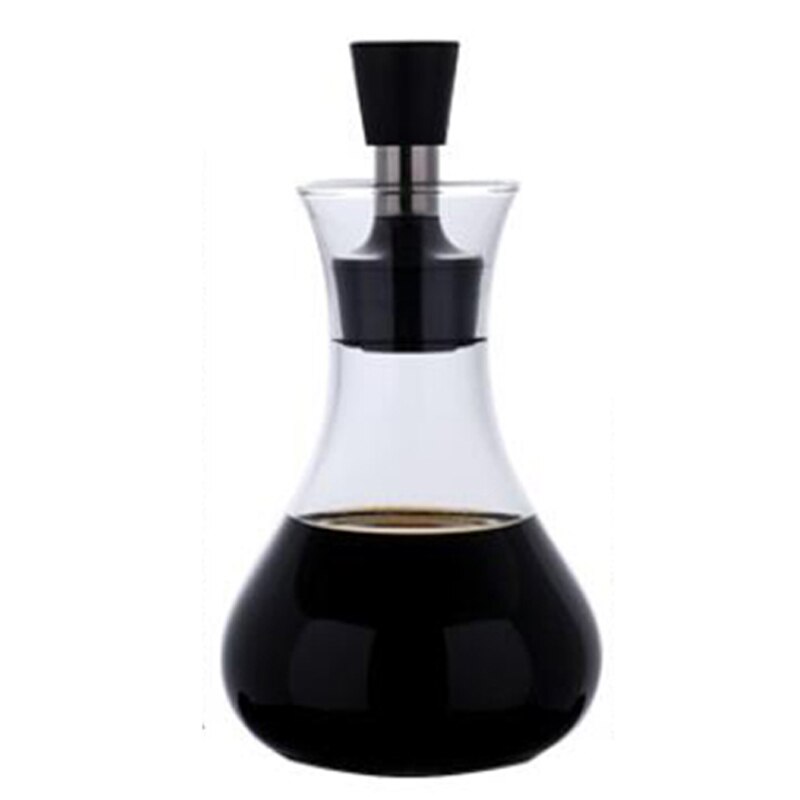 Cooking Seasoning Bottle Dispenser Sauce Bottle Glass Storage Bottles for Oil and Vinegar Kitchen Tools: 9x18cm
